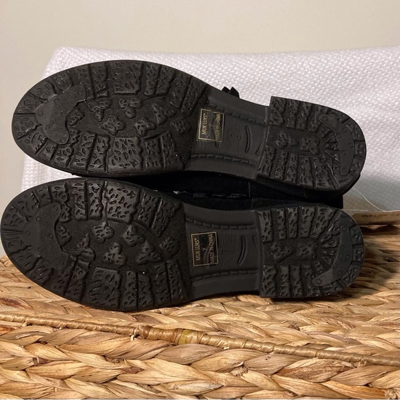 NWT Women's Muk Luks Booties | Size 7 | Black Faux Suede | Winter & Fall Boots - Picture 8 of 12